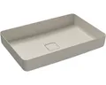 Produktbild: KALDEWEI Aufsatzwaschbecken MIENA 58 x 38 cm warm grey 10 matt mit Beschichtung