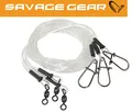Produktbild: Savage Gear Regenerator Trace 50cm 1,0mm 25kg - 3 Raubfischvorfächer, Raubfischvorfach, Spinnvorfach zum Spinnangeln, Hechtvorfach