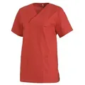 Produktbild: Leiber Funktionsbluse Kasack Schlupfjacke OP Bekleidung rot III