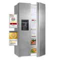 Produktbild: Exquisit Side by Side SBS520-CF-040E inoxlook | 513l Nutzinhalt | Edelstahloptik