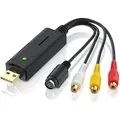 Produktbild: Usb Audio Video Grabber - vhs - Videoadapter zur Bearbeitung, usb zu S-Video, Composite, Cinch - Aplic
