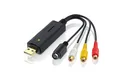 Produktbild: Aplic Audio- & Video-Adapter USB Typ A zu S-Video, Component-Video, Cinch, 15 cm, USB Audio Video Grabber - VHS - Videoadapter zur Bearbeitung