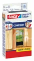 Produktbild: Tesa Fliegengitter anthrazit 2 x 0,65m x 2,2m Tür Comfort - 55389-21-00