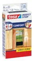 Produktbild: tesa Fliegengitter Comfort Klettband Tür 2 x 0,65m : 2,2m, anthrazit 55389-00021