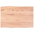 Produktbild: Schreibtischplatte Hellbraun 60x40x2 Cm Massivholz Eiche