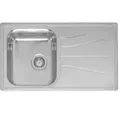 Produktbild: Reginox Elegance DIPLOMAT 10 ECO (R) Edelstahlspüle Auflage - Ausschnittmaß 840 x 480 mm / Edelstahl Spüle - Silber