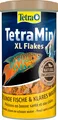 Produktbild: TetraMin XL Flakes Fischfutter 1L Dose für große Zierfische & Immununterstützung