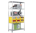 Produktbild: Schwerlastregal Garage Hobby Lager Büro Keller Werkstatt Haushalt 200x100x80 cm