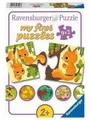Produktbild: Ravensburger Animals and their Little Ones Puzzle 9x2pcs.