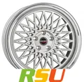 Produktbild: 4x Borbet B silver rim polished 7x17