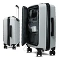 Produktbild: Handgepäck Koffer, passend für Ryanair, mit TSA Schloss, Koffer klein, Handgepäck-Koffer, kleiner Koffer, Koffer & Trolleys, Hartschalenkoffer, Ryanair Handgepäck 55x40x20 leicht, Handgepäckkoffer