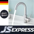 Produktbild: Langlebiger Wasserhahn für Bad und Küche - Hoch, Poliert mit Einhandbedienung