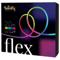 Produktbild: Twinkly - App-gesteuerter Lichtschlauch (2mm, 200 RGB-LEDs, weißes Kabel, innen)