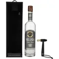 Produktbild: Beluga Gold Line Vodka Montenegro 40% Vol. 0,7l in Geschenkbox in Lederoptik mit Pinsel