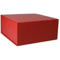 Produktbild: ideas in Boxes Geschenkbox Hochwertige Magnetbox mit Klappdeckel, Geschenkverpackung in verschiedenen Größen & Farben rot 22 cm x 22 cm x 10 cm