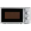Produktbild: RESPEKTA Mikrowelle MW700, 20 l, 20 Liter Garraum; 5 Leistungsstufen; Auftaufunktion silberfarben