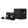 Produktbild: Logitech Z533 2.1 Lautsprecher-System mit Subwoofer, 120 Watt Spitzenleistung, 3,5 mm Eingang, Kopfhörerbuchse, Multi-Device, Bedienelemente am Steuergerät, UK Stecker, PC/TV/Tablet - Schwarz