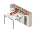 Produktbild: JVmoebel Schreibtisch Moderner Bürotisch für zwei Personen, stabil und funktional (Arbeitsplatz für 2 Personen), Made in Europa