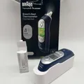 Produktbild: Braun ThermoScan® 7+ connect Ohrthermometer - dunkelblau, Braun Family Care™ App