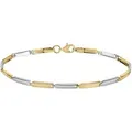Produktbild: Valeria Armband 89132126 585er Gelbgold, 585er Weißgold