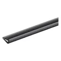 Produktbild: (5,62 EUR/m) Alberts Kantenschutzprofil 1,5 m Weich-PVC, schwarz, 10x7 mm, SB