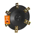 Produktbild: BEOS® Premium Mähroboter Tuning-Messerteller für 6X Klingen - glasfaserverstärkte Messerscheibe - Rasenroboter Drehscheibe - Kompatibel mit Worx Landroid L800 und L1000 (ab BJ 2020)