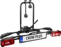 Produktbild: Eufab Crow Plus Kupplungs-Fahrradträger für 2 Fahrräder , E-Bike geeignet