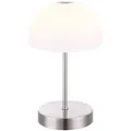 Produktbild: Globo 21936 Snowflake Tischleuchte Metall Nickel Matt, Led