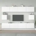 Produktbild: 6-tlg. TV-Schrank-Set Weiß Holzwerkstoff - Vidaxl