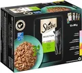 Produktbild: Sheba Selection in Sauce Katzennassfutter – Feine Vielfalt (MSC) – Hochwertiges Feuchtfutter in 48 Portionsbeuteln für Katzen – Katzenfutter – 4er Pack (4 x 12 Portionsbeutel à 85g)