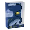 Produktbild: 1 bis 18x WEDO LED-Leselampe mit Clip, mobil, 1 LED, silber - SPARE BIS ZU 41%