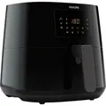 Produktbild: Philips Airfryer Essential, Heißluftfriteuse, App-Steuerung, 1.2 kg, Touchscreen, Schwarz (HD9280/90) - Schwarz