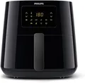 Produktbild: Philips HD9280/90 Airfryer XL Essential (Heißluftfritteuse, 2000 W, 1200 g Kapazität, digitales Display, Wifi Connected) schwarz