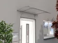 Produktbild: Gutta Pultvordach PT Secco 150 | Edelstahloptik | Haustürvordach 1500 x 900 mm