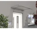Produktbild: Gutta Pultvordach PT Secco 150x90 cm edelstahloptik Polycarbonat klar