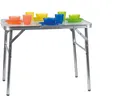 Produktbild: Camp Active Reisetisch 75 x 55 x 60 cm grau
