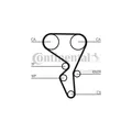 Produktbild: CONTITECH CT1065 Water Pump & Timing Belt Kit CT1065WP1