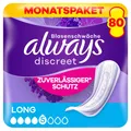 Produktbild: Always Discreet Inkontinenzeinlagen Damen Long 80 Stück Geruchsfrei OVP NEU