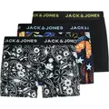 Produktbild: Jack & Jones Boxershorts JACSUGAR SKULL TRUNKS 3 PACK. NOOS (Packung, 3-St) schwarz M