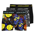 Produktbild: JACK & JONES Herren Unterhosen Shorts Boxershorts Trunks 3er Pack, Farbe:Mehrfarbig, Wäschegröße:M, Artikel:- black3