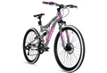 Produktbild: bergsteiger Mountainbike Kodiak 26, 29 Zoll Mountainbike, geeignet ab 150 cm, Damen, Herren, 21 Gang Shimano Tourney RD-TY300 Schaltwerk, Kettenschaltung, V-Bremse & Scheibenbremse