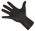 Produktbild: Kerbl 15321 Nitrile Lang Schwarz Einmalhandschuhe, 30cm Länge, M, 50 Stück