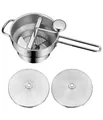 Produktbild: WMF Passiermühle GOURMET aus Cromargan mit 3 Scheiben 2mm, 3mm, 5mm