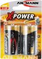 Produktbild: ANS 5015633 - XPOWER, Alkaline Batterie, D (Mono), 2er-Pack