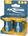 Produktbild: 2 ANSMANN Alkaline Batterie 'X-Power', Mono D, 2er Blister