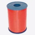 Produktbild: Polyband rot 10mm 250m Geschenkband Dekoband Ringelband Kräuselband ROLLE