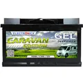 Produktbild: Electronicx GEL Versorgungsbatterie 110Ah 12V Caravan Edition – 110 Ah C100 – Gelbatterie für Wohnmobil, Boot, Van Solar Inselanlage – 315×175×190 mm – wartungsfrei, auslaufsicher, gefüllt & geladen.