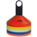 Produktbild: Markierungshütchen Markierungsteller Trainingshütchen Fußballtraining 50 er SET