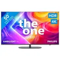 Produktbild: Philips Ambilight 'The One' 50PUS9000 4K QLED Smart TV - 50 Zoll Display mit P5 Perfect Picture Engine Ultra HD, Titan OS, Dolby Vision und Dolby Atmos Sound