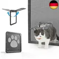 Produktbild: NAMSAN Haustierklappe Fliegengitter mit Magnet Hundeklappe Katzenklappe für